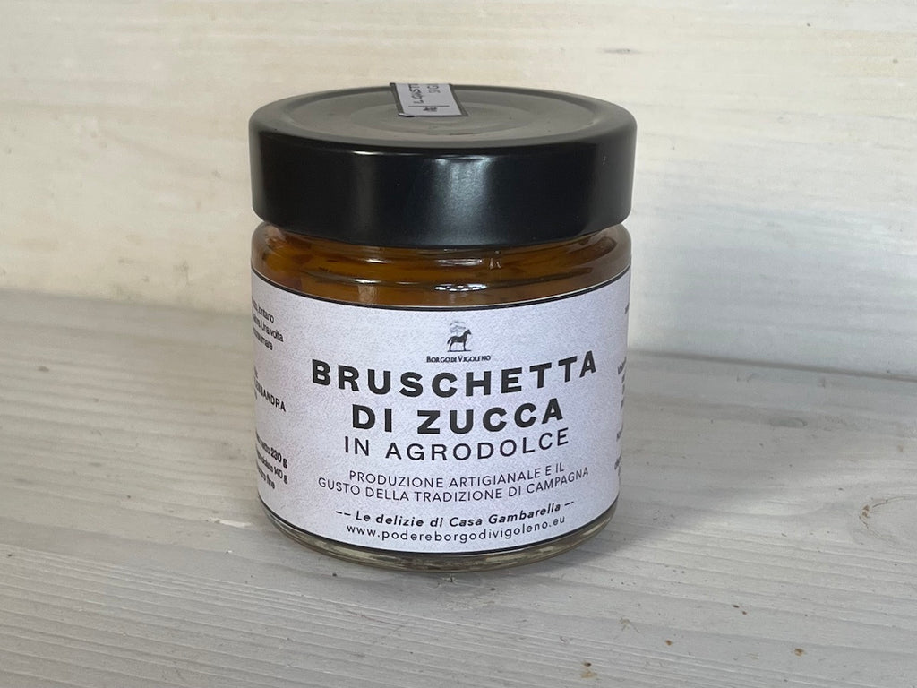 BRUSCHETTA DI ZUCCA