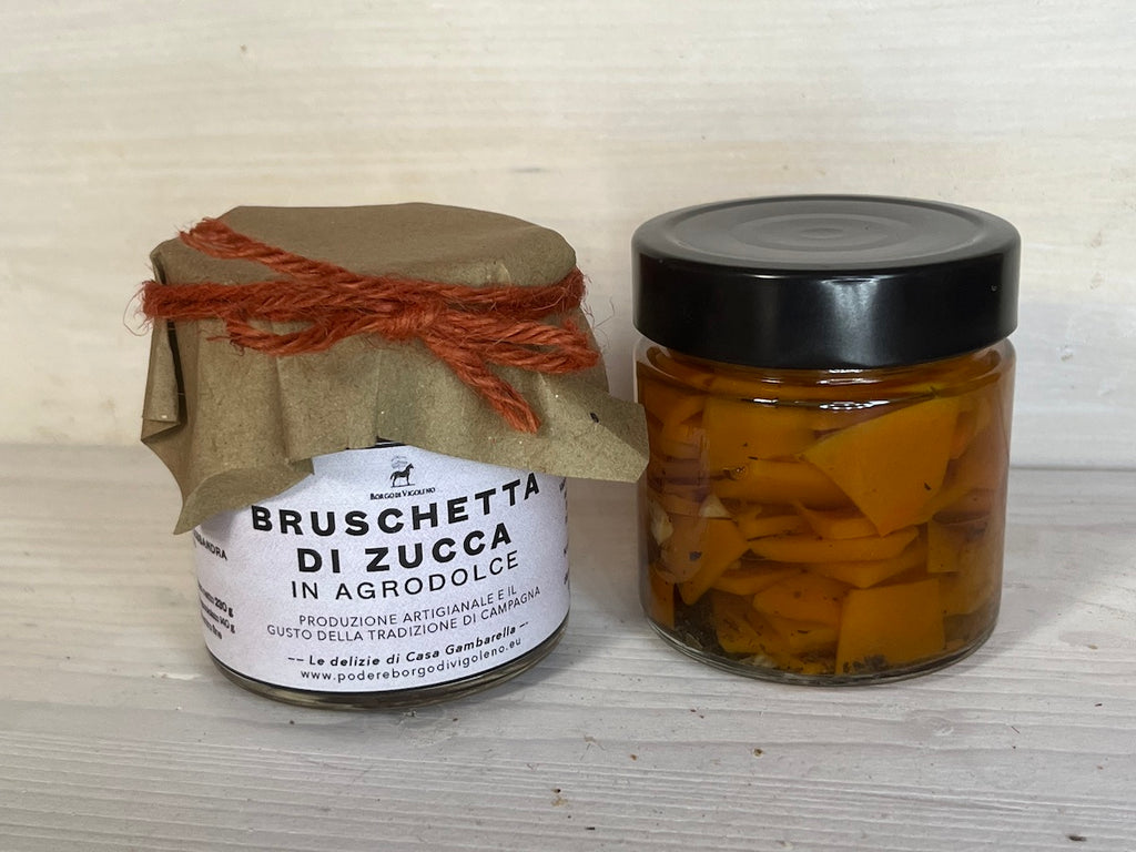 BRUSCHETTA DI ZUCCA