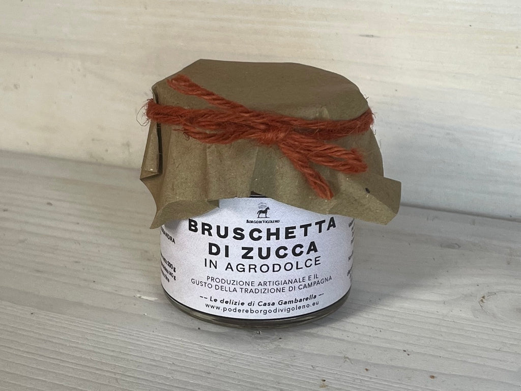 BRUSCHETTA DI ZUCCA