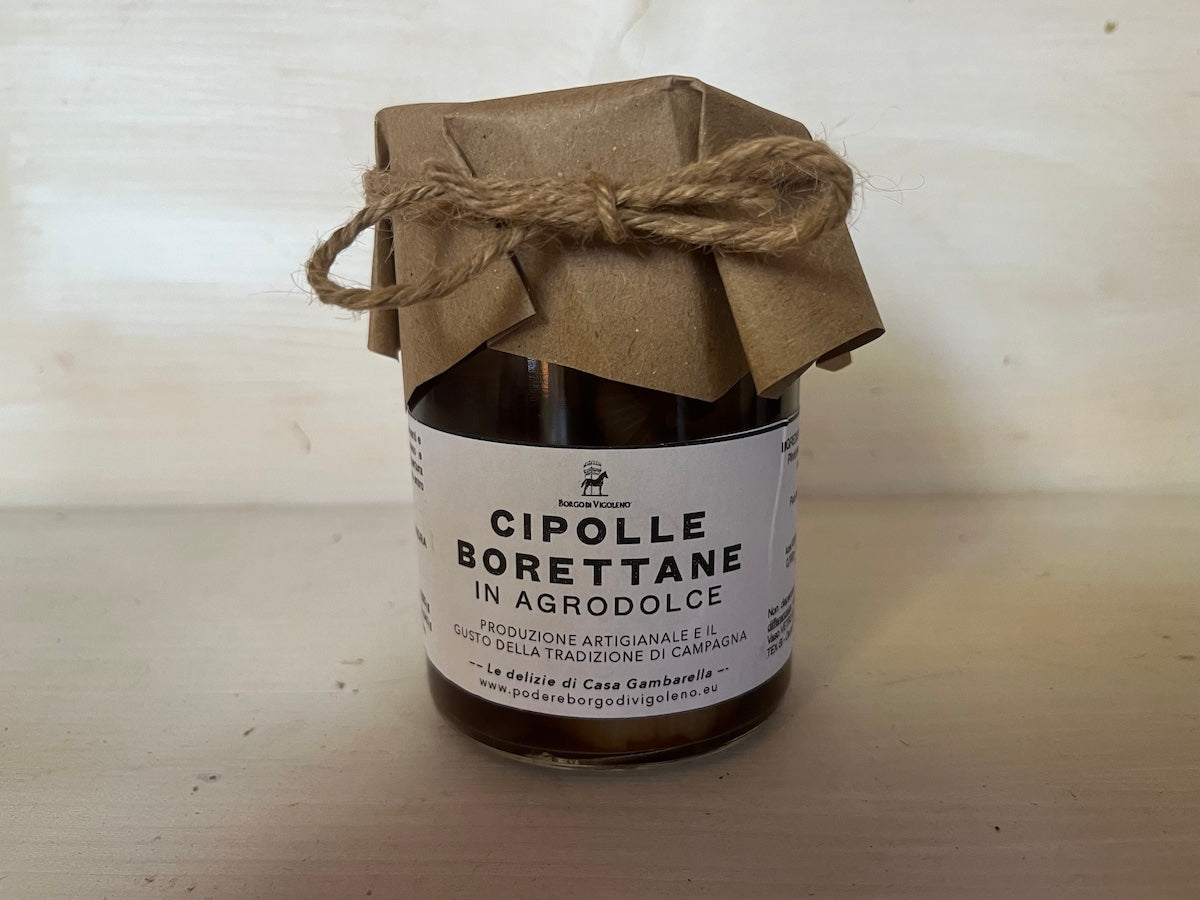 CIPOLLE BORETTANE IN AGRODOLCE
