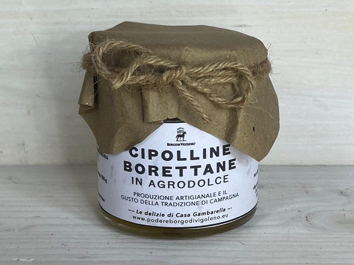 CIPOLLINE BORETTANE IN AGRODOLCE