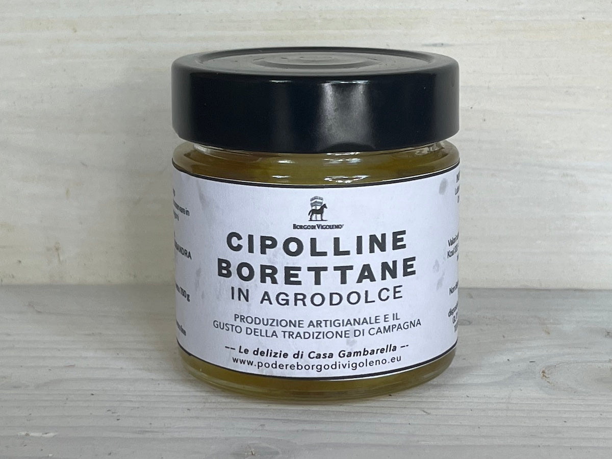 CIPOLLINE BORETTANE IN AGRODOLCE