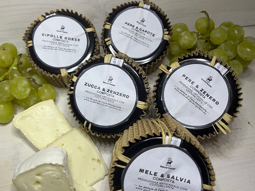 SET GOURMET CONFETTURE PER FORMAGGI