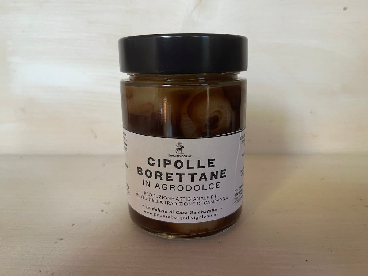 CIPOLLE BORETTANE IN AGRODOLCE