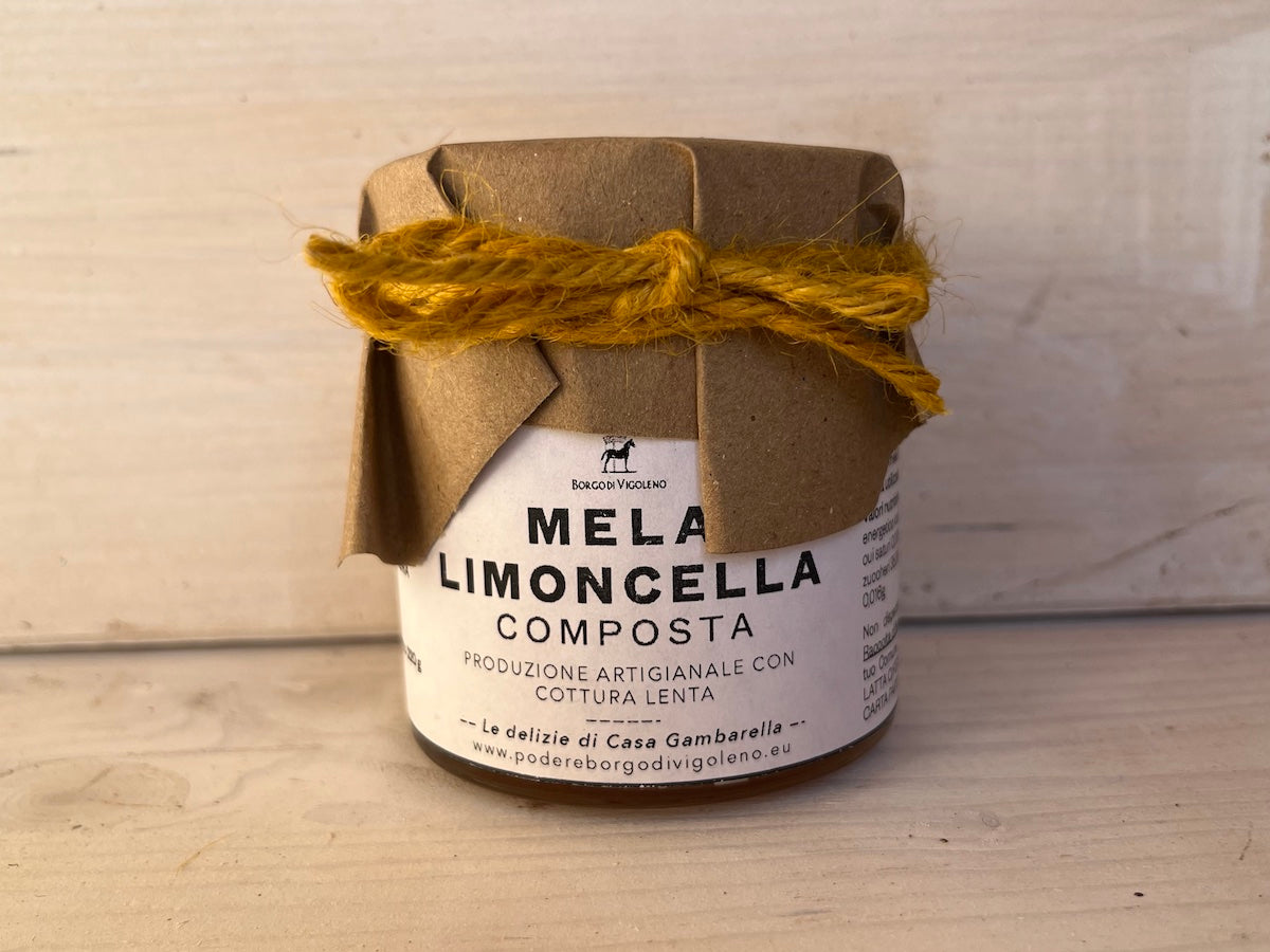 COMPOSTA DI MELA LIMONCELLA